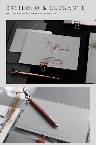 Vista 2 de Joli Coon Tarjeta Felicitación Boda - Feliz boda - Tarjeta boda felicitacion con sobre y un sello de cera