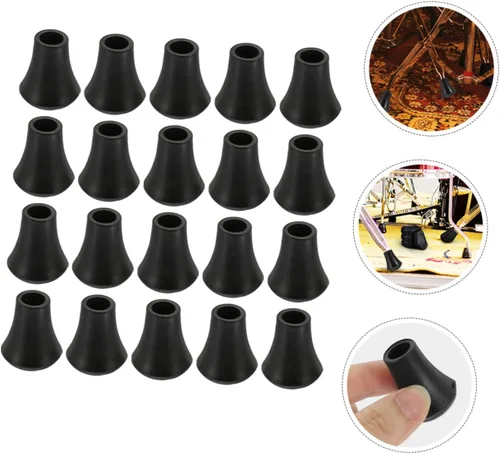 Vista 5 de Levemolo 20 Pack Snare Drum Foot Protectors Replacement Drum Rubber Feet for Legs