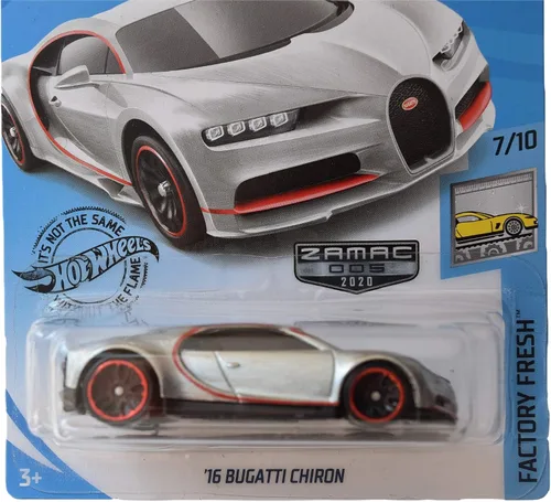 Vista 2 de Hot Wheels Zamac '16 Bugatti Chiron 89/250, Factory Fresh Series 7/10
