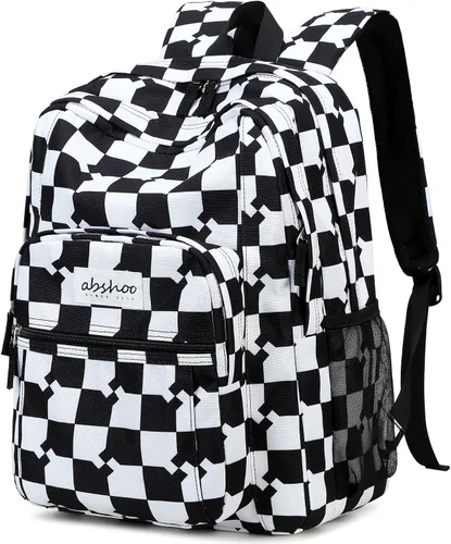 Vista 37 de Abshoo Classical Basic Mochila de viaje para escuela resistente al agua. Mochila escolar de espalda., Negro), BPDU1B1