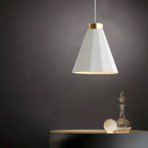 Vista 3 de Luces colgantes de cemento industrial vintage, lámpara colgante de hormigón gris de mediados de siglo con acabado dorado, cable ajustable E27/E26