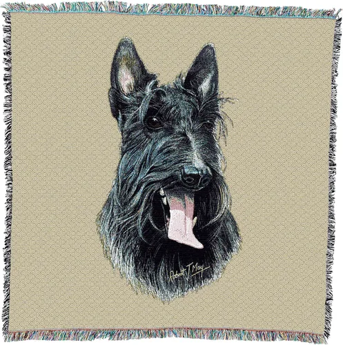 Vista 15 de Pure Country Weavers Airedale Terrier - Manta cuadrada de regazo por Robert May - Grupo Terrier, regalo para los amantes de los perros, manta