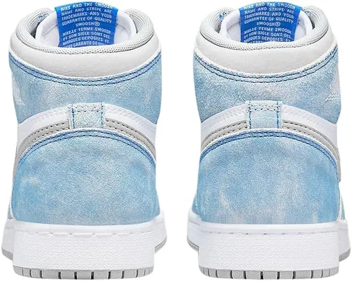 Vista 5 de Nike Zapato de baloncesto para niño, BlancoAzul