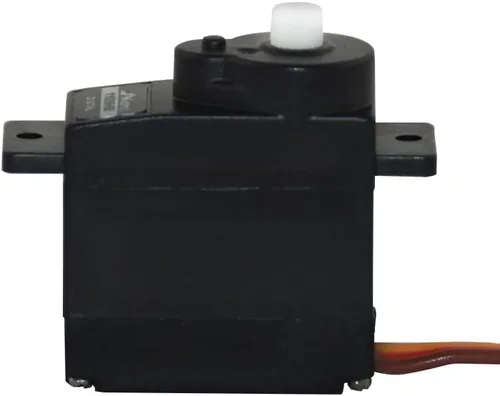 Vista 6 de JX Servo/PDI-1109HB/0.32 oz Diente de plástico Digital Digital Core Dirección Engranaje - (Color: Negro)