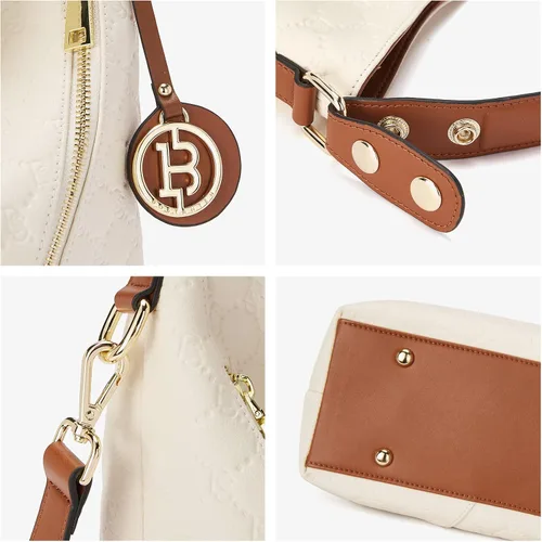 Vista 6 de BOSTANTEN Bolso de cuero para mujer, diseño de bolsos de hombro, Hobo