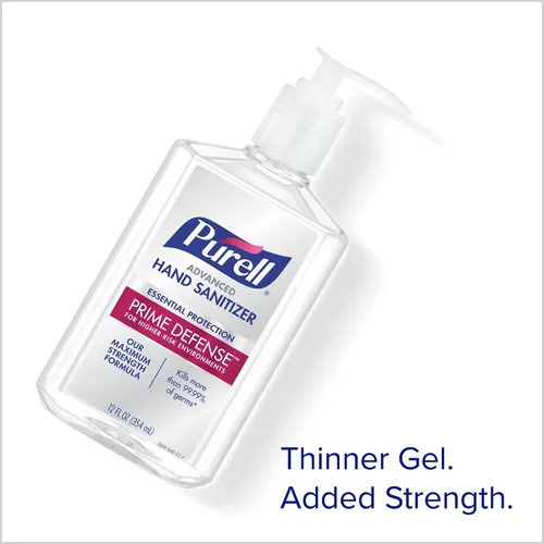 Vista 7 de Purell Prime Defense Advanced 3699-06-EC2 - Desinfectante de manos, protección esencial, botellas de bomba de 12 onzas líquidas (paquete de 4)