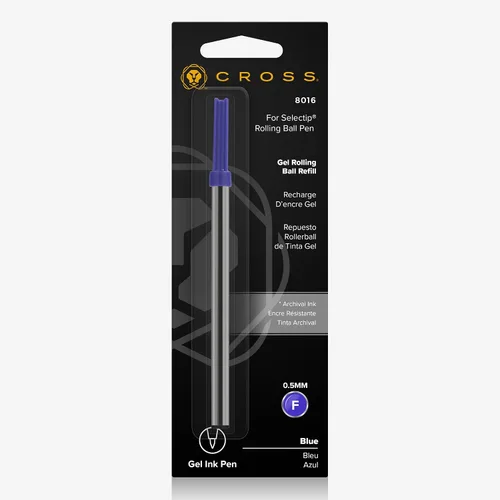 Vista 9 de Cross Selectip - Recambio de bolígrafo de gel, paquete individual, tinta negra Professional-Grade Refill for Effortless Writing and Journaling