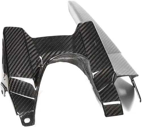 Vista 5 de Cubierta protectora de cadena de guardabarros de fibra de carbono para motocicleta para Yamaha MT07 MT 07 MT-07 MT-07 2014-2020