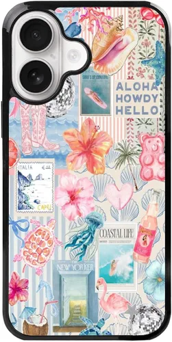 Vista 423 de Funda de teléfono Qizijio estilo azteca a prueba de golpes y protectora para iPhone 7/8/SE
