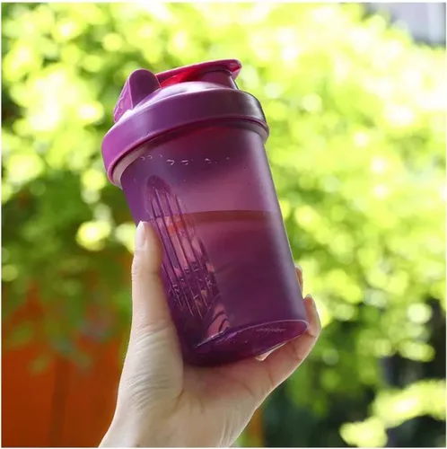 Vista 8 de CHNLML Botella Agitadora de Proteínas 400ML/16Oz con Bola Agitadora para Batido de Proteínas, Botella Agitadora con Bola Mezcladora, A Prueba