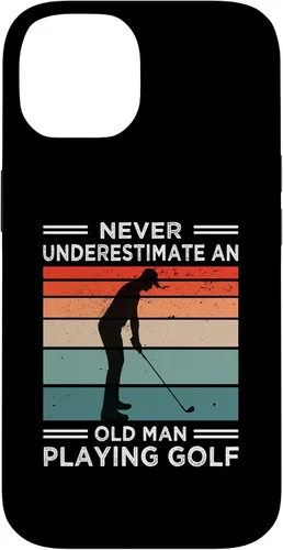 Vista 4 de Funny Golfer & Golfing - Golf Dad Case for iPhone 16