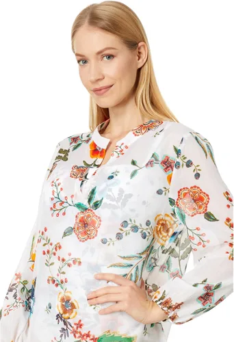 Vista 3 de Johnny Was Vestido largo de manga abombada Multi LG, Multi