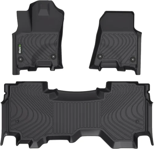 Vista 88 de HAFIDI® - Tapetes para auto con almacenamiento debajo del asiento, para todo clima, antideslizantes, de elastómero termoplástico, para la primera