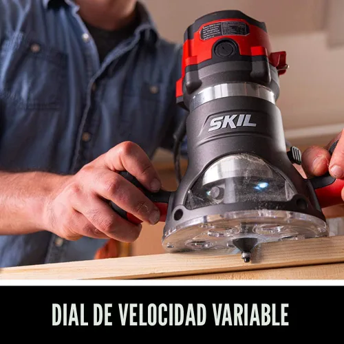 Vista 5 de SKIL - RT1323-00 - Router de base fija con cable de 10 amperios