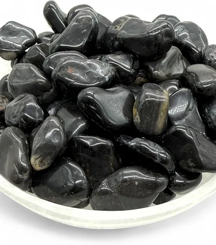 Vista 5 de Piedra curativa de ónix negro, 0.787-0.984 in