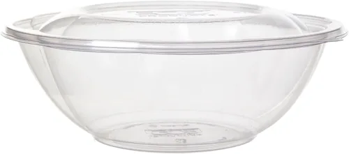 Vista 10 de Eco-Products - Tapas compostables para ensalada de 18 onzas, caja de 300, se adapta a recipientes redondos de 18 onzas, material PLA renovable hecho