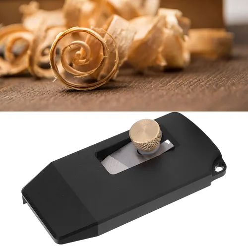 Vista 9 de Recortadora de bandas para carpintería, cepilladora de bandas manual de madera para PVC Abs, chapa de melamina, recortadora de carpintería