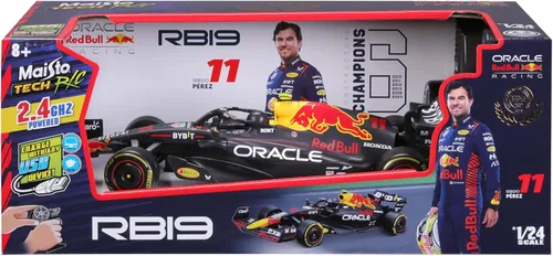 Vista 7 de Maisto Tech R/C 1:24 2023 Oracle Red Bull Racing RB19, Pérez #11