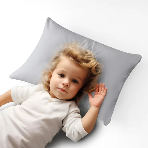 Vista 31 de Juego de 2 protectores de almohada estándar, 100% algodón egipcio con cremallera, 400 hilos, tejido satinado, algodón, color beige, fundas