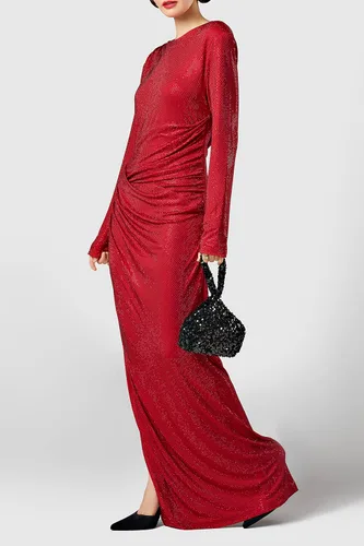 Vista 4 de BABEYOND Bolsos de noche para mujer, estilo vintage, con lentejuelas, con purpurina, triángulo, para fiesta de los años 20, baile de graduación, boda