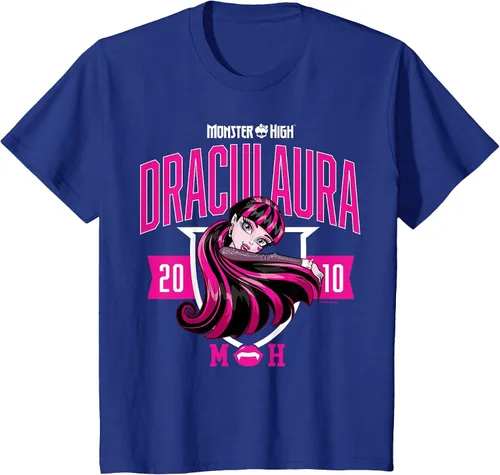 Vista 3 de Monster High -Camiseta Colegiada Draculaura Gris asfalto