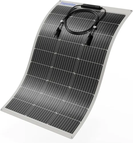 Vista 8 de 2PCS paneles solares flexibles de 100W 12V celda monocristalina 9BB 12 voltios semi-flexibles para marina RV remolque barco cabaña furgoneta