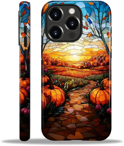 Vista 43 de Funda para iPhone 13 iPhone 14, a prueba de golpes, funda protectora híbrida de 2 capas, doble protección contra caídas, antiarañazos, diseño