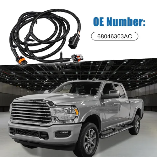 Vista 2 de Arnés de cableado de puente de luz antiniebla 68046303AC para Ram 2500 2011-2018