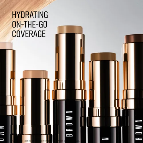 Vista 3 de Bobbi Brown Skin Foundation Stick Portable & Creamy with Medium-to-Full Coverage for Even-Toned Skin