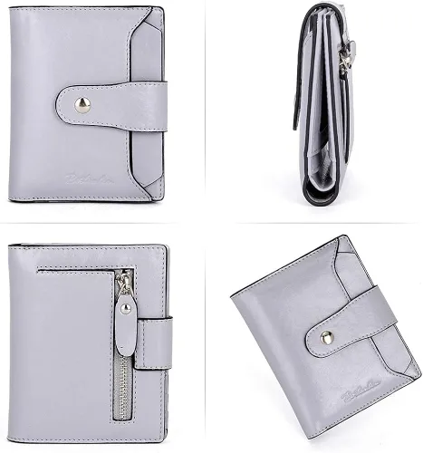 Vista 8 de BOSTANTEN Bolso de cuero para mujer diseñador Satchel hombro bolsas de asas paquete con las mujeres Cartera de cuero RFID bloqueo pequeña billetera