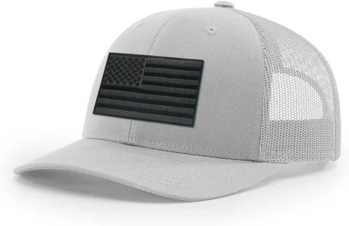 Vista 7 de Joe's USA Richardson 112 - Gorras de camionero con parche gráfico personalizado - Gorras estructuradas de cinco y seis paneles Richardson Premium