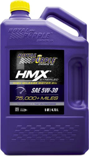 Vista 3 de Aceite Royal Purple HMX SAE 5 W-30 para motor de alto kilometraje