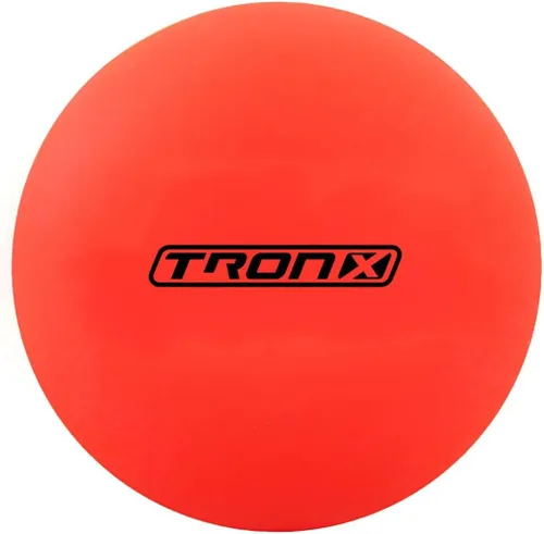 Vista 7 de TronX Pelotas de hockey callejero – Paquete de 12 – Balones de hockey oficiales para exteriores de color naranja bajo sin rebote