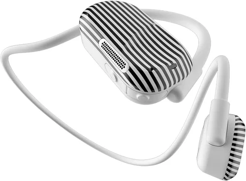 Vista 16 de Auriculares Purity Air de oído abierto - Auriculares inalámbricos Bluetooth de conducción de aire con micrófono dual para iPhone/Android - Comodidad