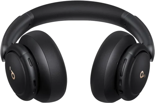 Vista 9 de Soundcore by Anker Q30 Auriculares híbridos con cancelación activa de ruido Negro azabache