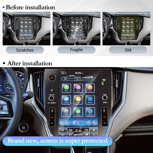 Vista 5 de SKTU Protector de pantalla para Subaru Outback 2020-2025 / Legacy 11.6 pulgadas Navigation 2020-2025 Outback Legacy accesorios