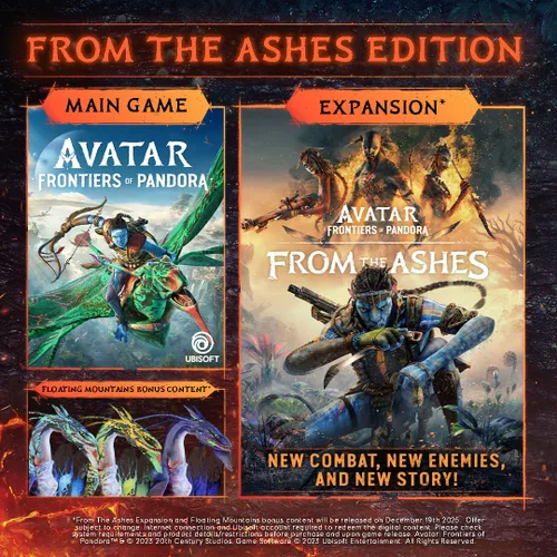 Vista 2 de Avatar: Frontiers of Pandora From the Ashes Edition, PlayStation 5