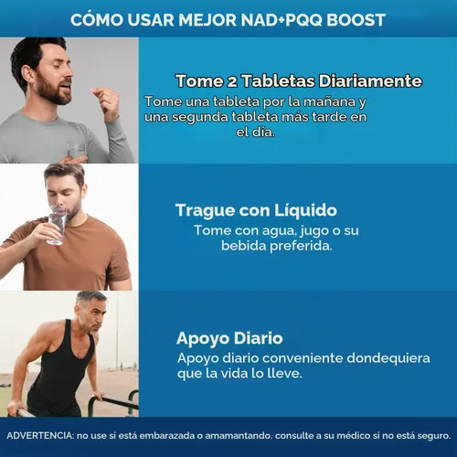 Vista 7 de Best 365 Labs NADPQQ Boost 30 Cápsulas