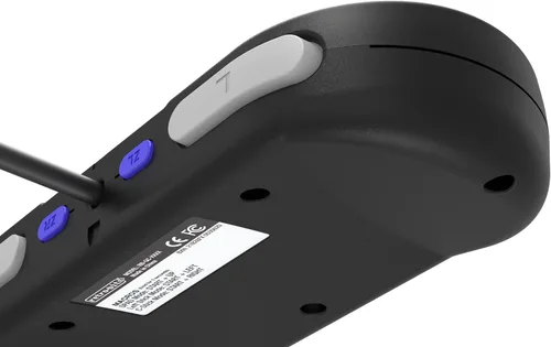 Vista 8 de Retro-Bit Legacy GC - Controlador con cable para Gamecube y Wii, color negro