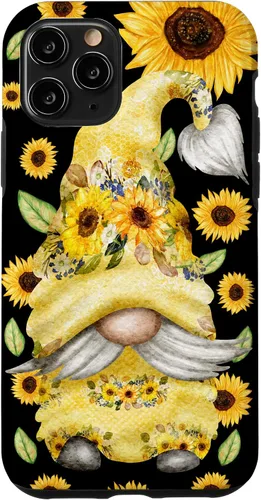 Vista 29 de Sunflower Gnome for Summer Garden Mom Cute Floral Pattern Case for iPhone 17