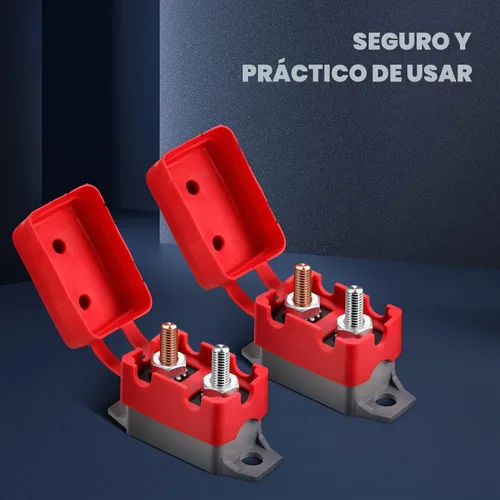 Vista 6 de 4 Piezas de Interruptor de Circuito de Reinicio Automático DC 12V - 24V con Perno de Tornillo de Cubierta para Automotriz y Más (20 Amperios)