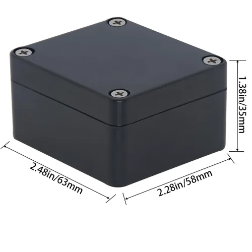 Vista 2 de Caja de conexiones Caja de conexiones IP65 impermeable de plástico ABS para proyectos eléctricos Caja de conexiones de alimentación Cajas