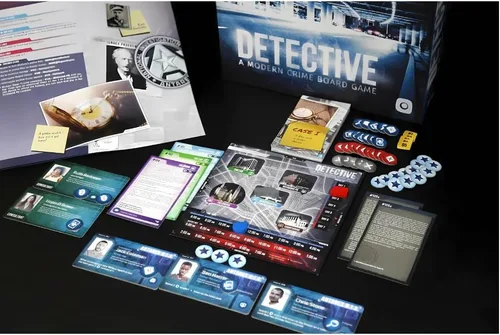 Vista 6 de Portal Games Detective, azul