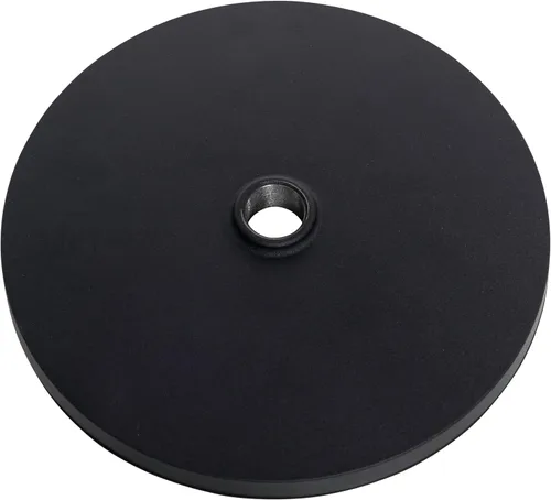 Vista 14 de Shure by Gator - Soporte de micrófono de base redonda con embrague giratorio estándar de altura ajustable y base de 10 pulgadas; (SH-RBMICSTAND10)