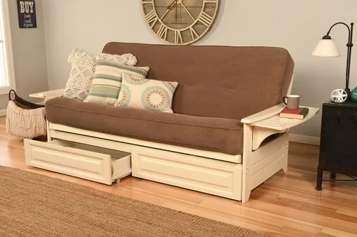 Vista 11 de Kodiak Furniture Juego de futón, blanco