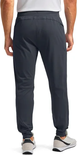 Vista 3 de G Gradual Pantalones deportivos para hombre con bolsillos con cremallera, elásticos, cónicos, pantalones deportivos para hombre, entrenamiento