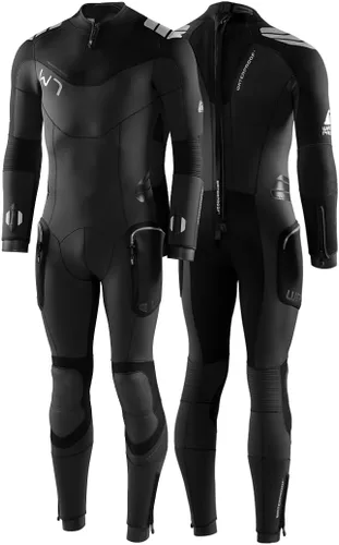 Vista 13 de Waterproof Traje de neopreno W7 0.197 in con cremallera trasera para hombre