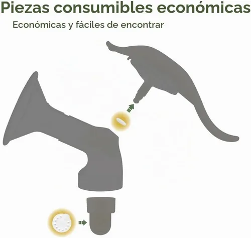 Vista 7 de Piezas de repuesto para bomba manual Medela Harmony; 4 juntas tóricas, 2 membranas por Maymom