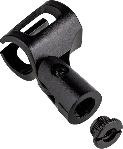Vista 4 de Soporte de micrófono Boom para escritorio, soporte de micrófono de escritorio ajustable, base pesada con embrague giratorio, brazo de pluma, clip