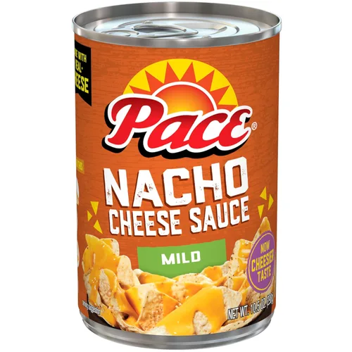 Vista 11 de Salsa de queso para nachos mediana Pace, lata de 10.5 onzas